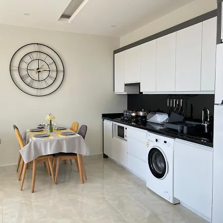 The Beach Haven 1br , Sea-view Apartment Alanya