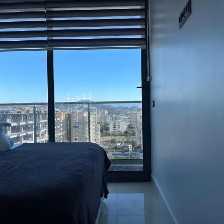 Sea View 1Br Apt - Steps To Beach - Modern Residence Lägenhet *