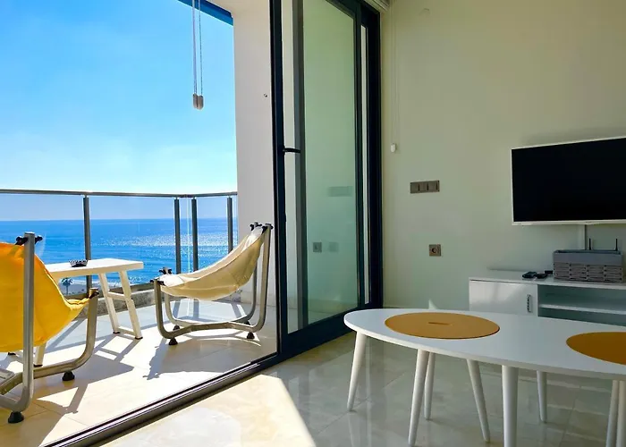 Apartment Sea View 1Br Apt - Steps To Beach - Modern Residence Alanya