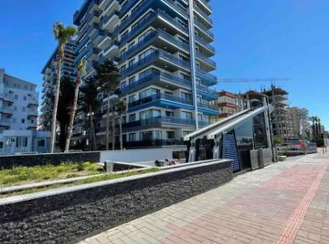 Sea View 1Br Apt - Steps To Beach - Modern Residence * Alanya