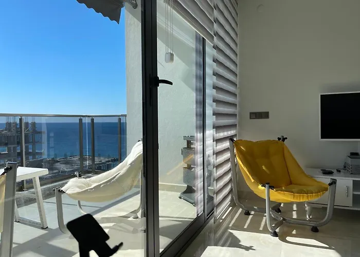 Apartment Sea View 1Br Apt - Steps To Beach - Modern Residence Alanya