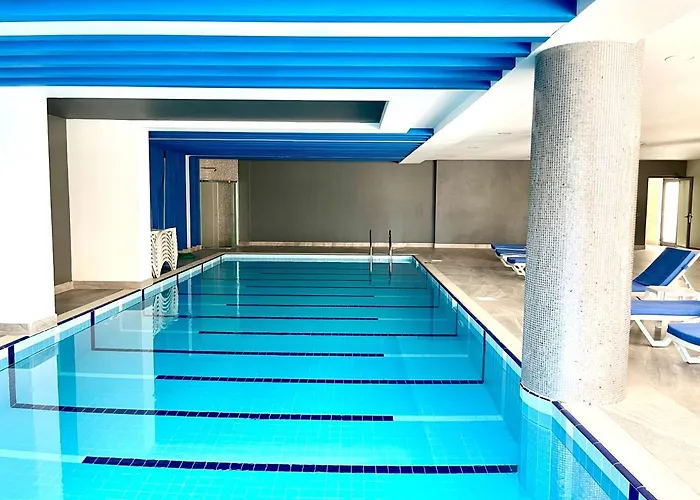 Sea View 1Br Apt - Steps To Beach - Modern Residence Alanya